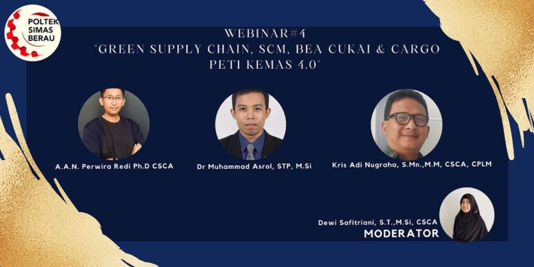 Webinar Supply Chain bersama Politeknik Sinar Mas Berau