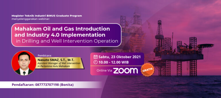 Webinar: Mahakam Oil and Gas Industry and Industry 4.0 Implementation